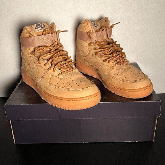 Nike Air Force 1 High '07 LV8 WB | Flax/Wheat | Men’s 8 - Picture 1 of 7
